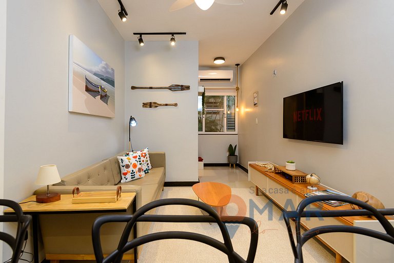 2BDR, 5min from Copacabana Beach | SF 184/103