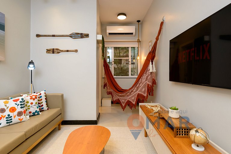 2Qtos a 5min da Praia de Copacabana | SF 184/103