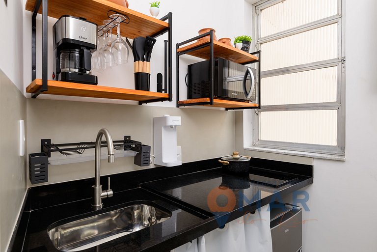 Studio en Copacabana a 8min de la Playa|CDJ367/601