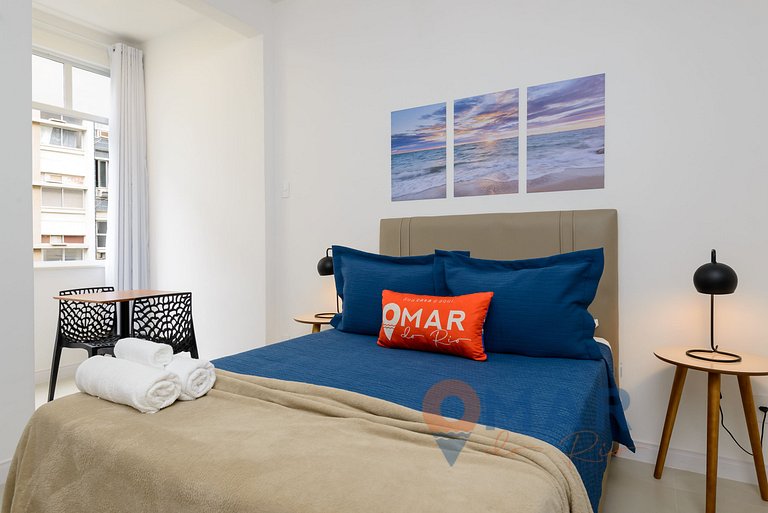 Studio em Copacabana a 8 min da Praia |CDJ 367/601