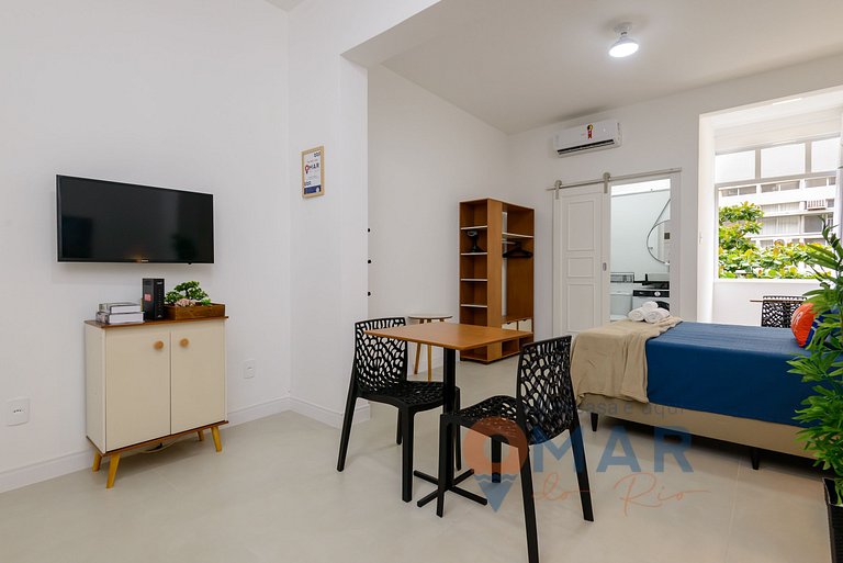 Studio en Copacabana a 8min de la Playa|CDJ367/601