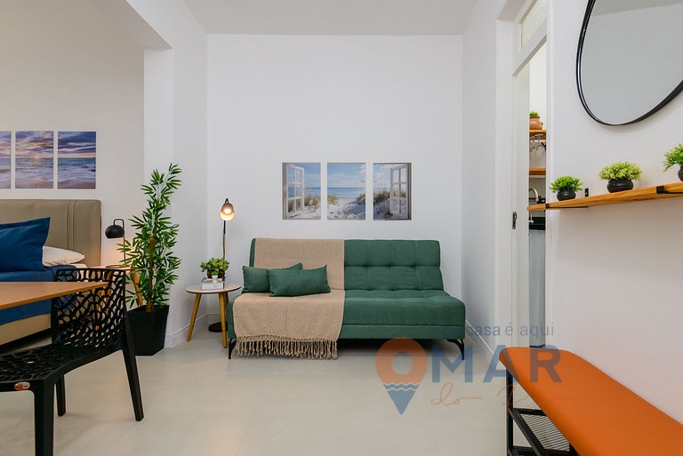 Studio en Copacabana a 8min de la Playa|CDJ367/601