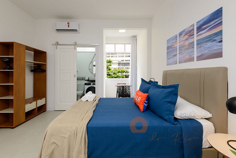 Studio in Copacabana 8 min to Beach | CDJ 367/601