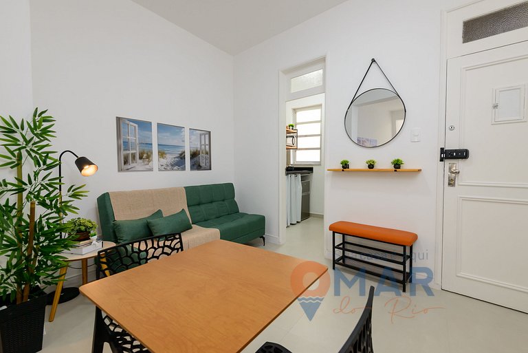 Studio em Copacabana a 8 min da Praia |CDJ 367/601