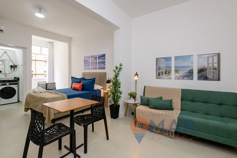 Studio en Copacabana a 8min de la Playa|CDJ367/601