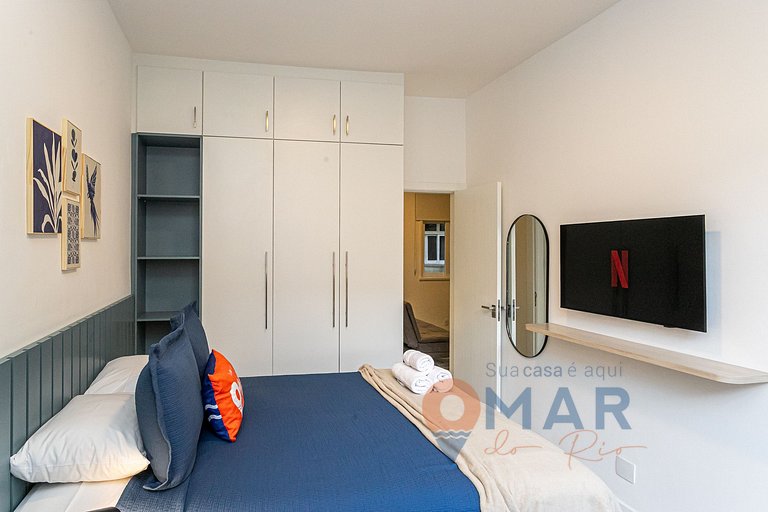 2BDRs a 4 Min de la Playa de Copacabana|SC 86/801