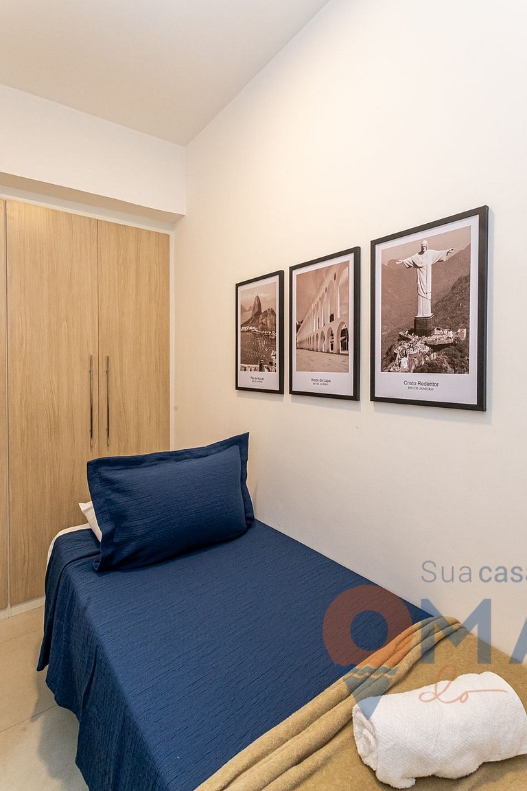 2BDRs a 4 Min de la Playa de Copacabana|SC 86/801