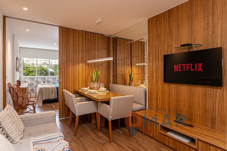 1BDR, 3 minutes from Copacabana Beach | BRX 58/401