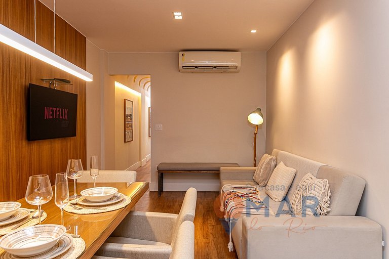 1BDR, 3 minutes from Copacabana Beach | BRX 58/401