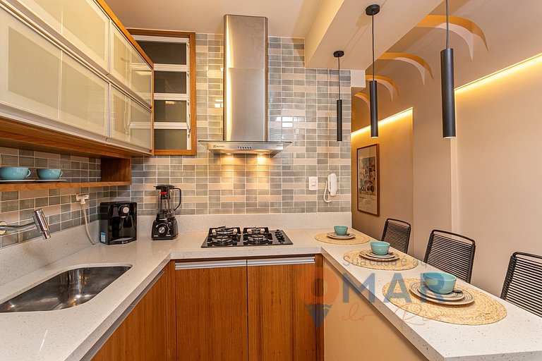 1BDR, 3 minutes from Copacabana Beach | BRX 58/401