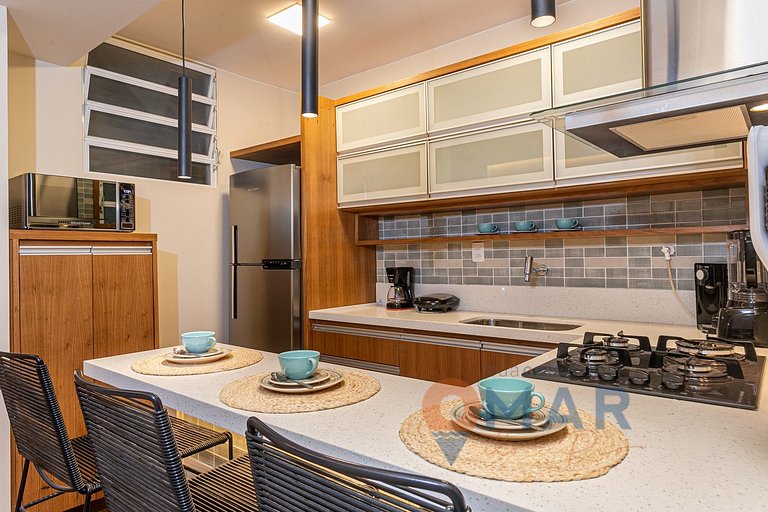 1BDR, 3 minutes from Copacabana Beach | BRX 58/401