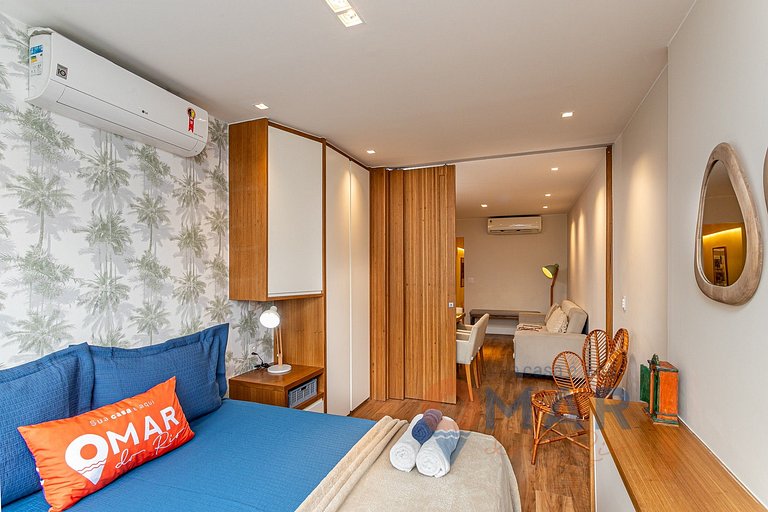 1BDR a 3 min de la playa de Copacabana |BRX 58/401