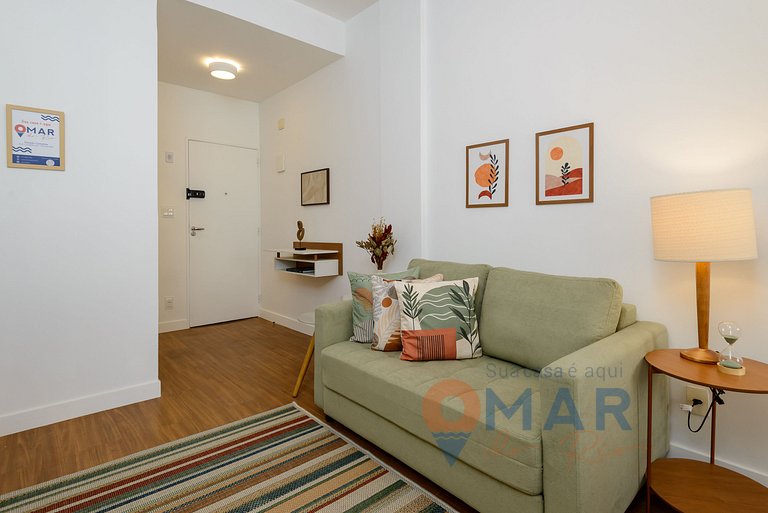 1BDR: a 5 Min de la playa de Botafogo | SV 238/810