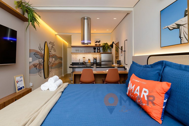 Studio a 5 min da Praia de Copacabana |BR 194/1021