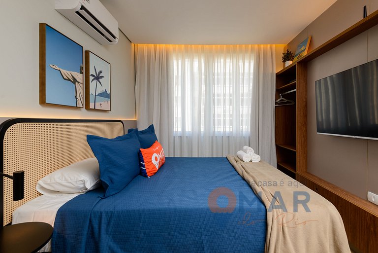 Studio a 5 min da Praia de Copacabana |BR 194/1021