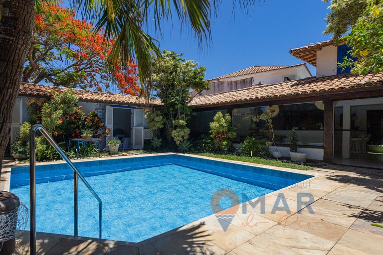 Búzios Pé na Areia – Casa Beira-Mar | MJ 166