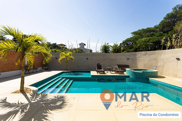 Casa c/ barbacoa en Búzios, 200m de la playa|VS 25