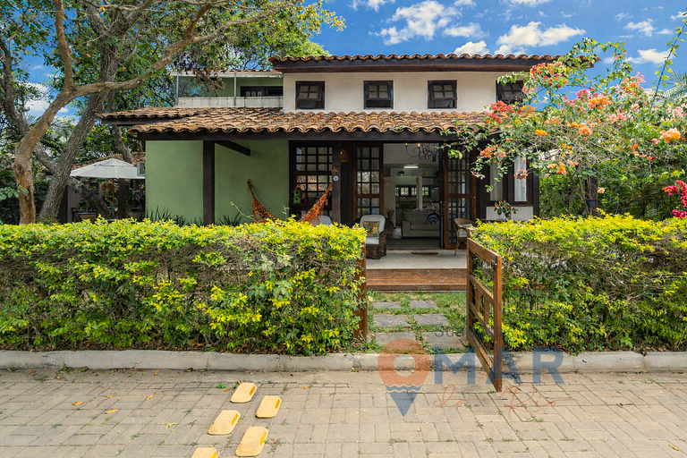 Beach House in Búzios with Gourmet Area | CE 30