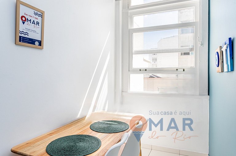 1BDR con Vista al Mar y Cristo Redentor|SC 46/1002