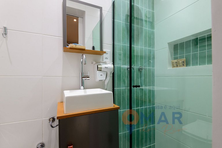 3 BDR en Leme, a 1 Minuto de la Playa | GS 257/404