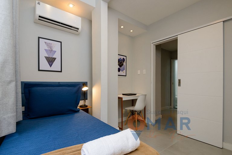 3 BDR in Leme, 1 Minute From the Beach |GS 257/404