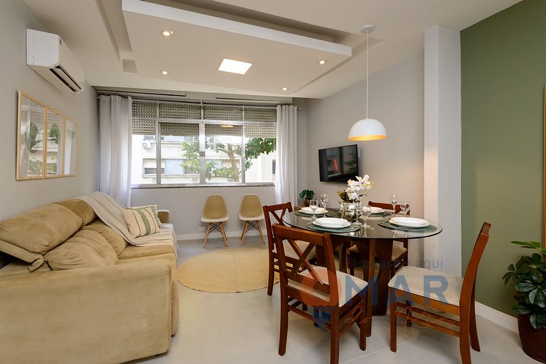 3 BDR en Leme, a 1 Minuto de la Playa | GS 257/404