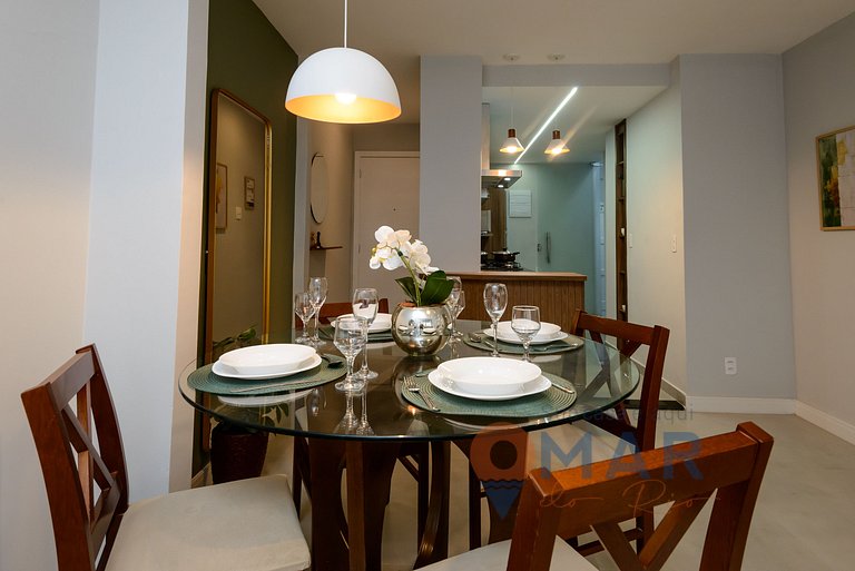 3 BDR en Leme, a 1 Minuto de la Playa | GS 257/404