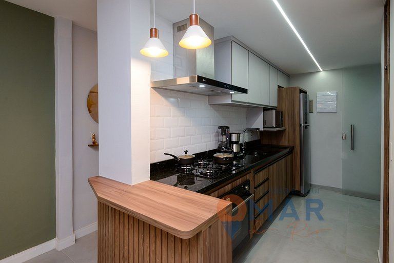 3 BDR in Leme, 1 Minute From the Beach |GS 257/404