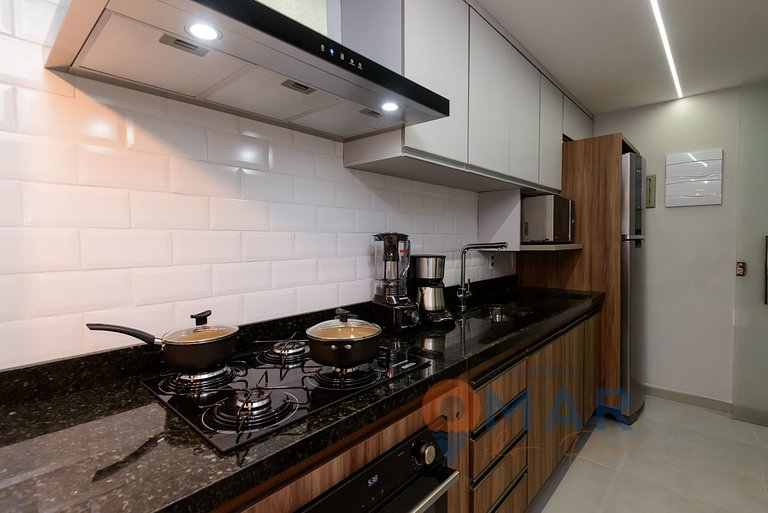 3 BDR in Leme, 1 Minute From the Beach |GS 257/404