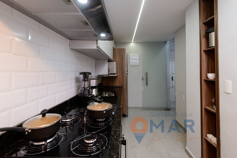 3 BDR en Leme, a 1 Minuto de la Playa | GS 257/404