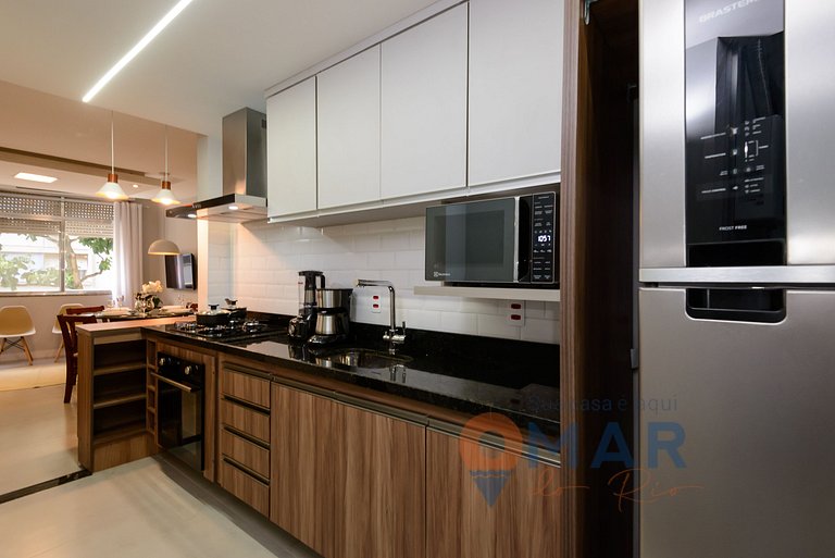 3 BDR en Leme, a 1 Minuto de la Playa | GS 257/404