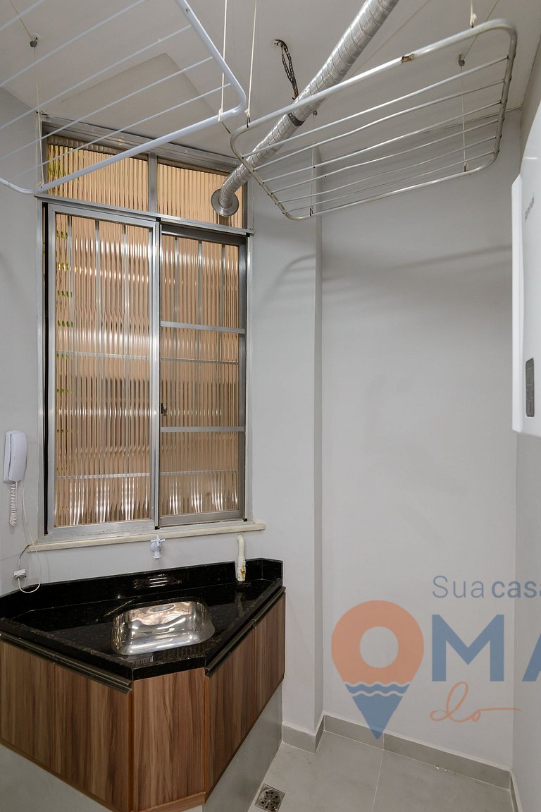 3 BDR in Leme, 1 Minute From the Beach |GS 257/404