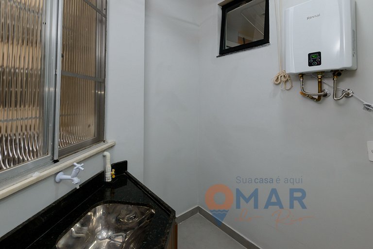 3 BDR en Leme, a 1 Minuto de la Playa | GS 257/404