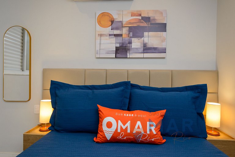 3 BDR in Leme, 1 Minute From the Beach |GS 257/404