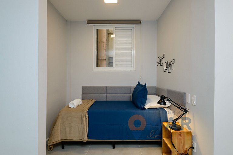 3 BDR en Leme, a 1 Minuto de la Playa | GS 257/404