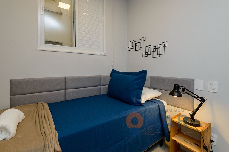 3 BDR in Leme, 1 Minute From the Beach |GS 257/404