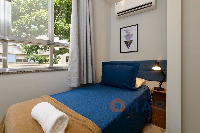 3 BDR in Leme, 1 Minute From the Beach |GS 257/404