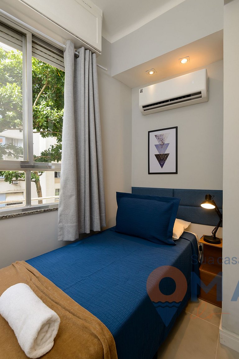 3 BDR in Leme, 1 Minute From the Beach |GS 257/404