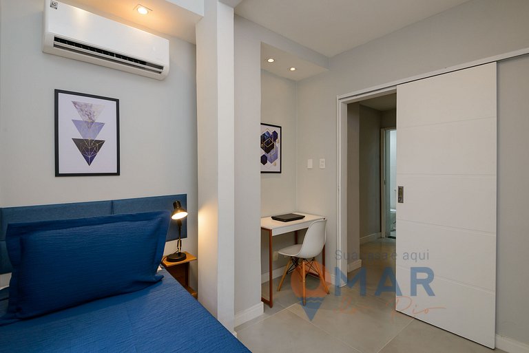 3 BDR in Leme, 1 Minute From the Beach |GS 257/404