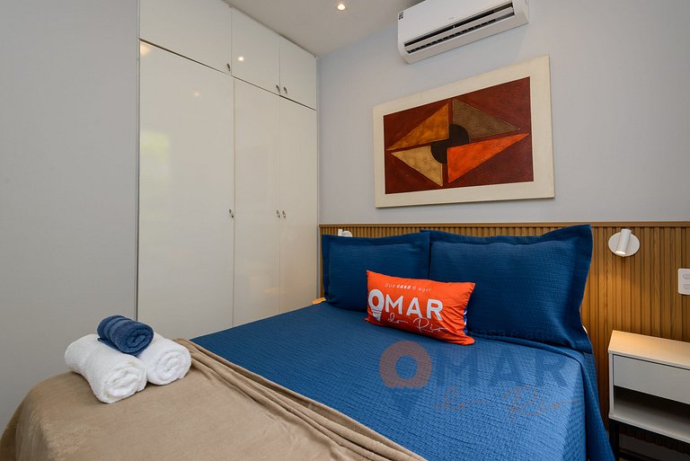 3 BDR in Leme, 1 Minute From the Beach |GS 257/404