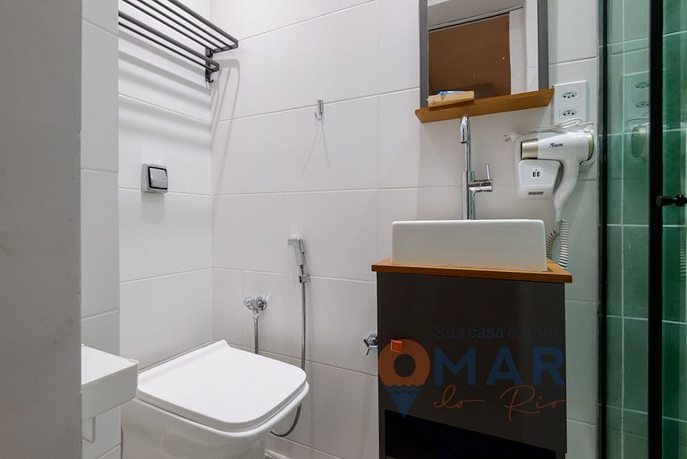 3 BDR en Leme, a 1 Minuto de la Playa | GS 257/404