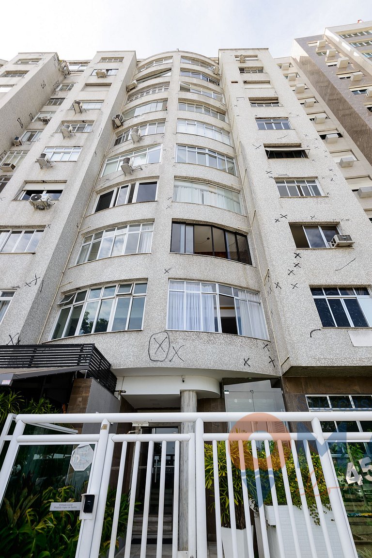 3 BDR en Leme, a 1 Minuto de la Playa | GS 257/404