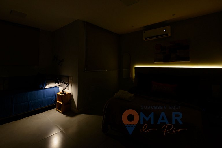 3 BDR in Leme, 1 Minute From the Beach |GS 257/404