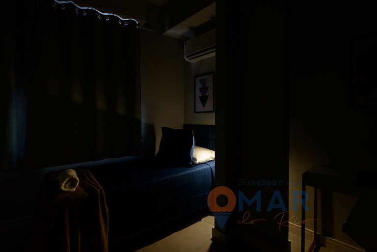 3 BDR en Leme, a 1 Minuto de la Playa | GS 257/404