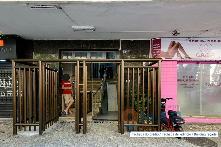 Studio a 5 min da Praia de Copacabana |BR 194/1021