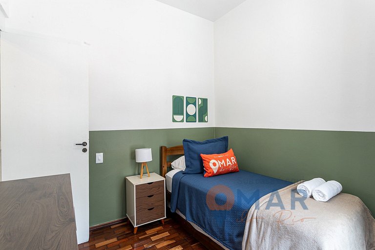 2BDRs 8 minutes from Copacabana Beach |CDJ 350/104