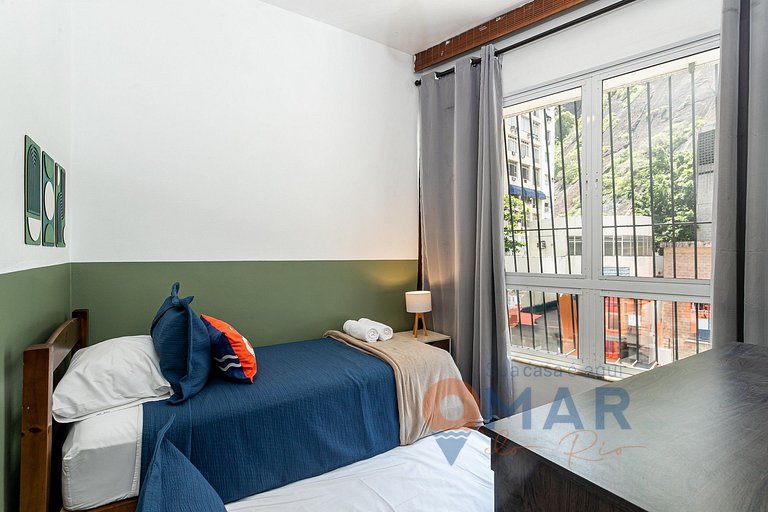 2BDRs 8 minutes from Copacabana Beach |CDJ 350/104