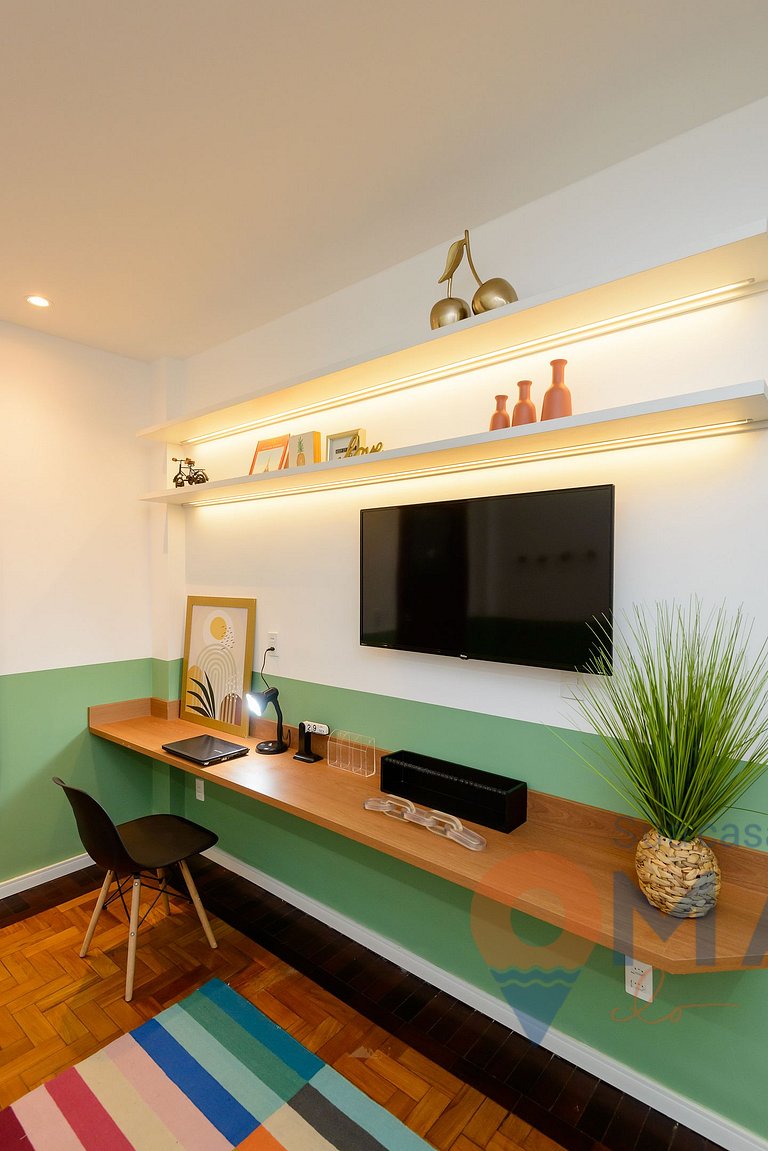 1BDR a 4 min de la playa de Copacabana|MVC 116/204