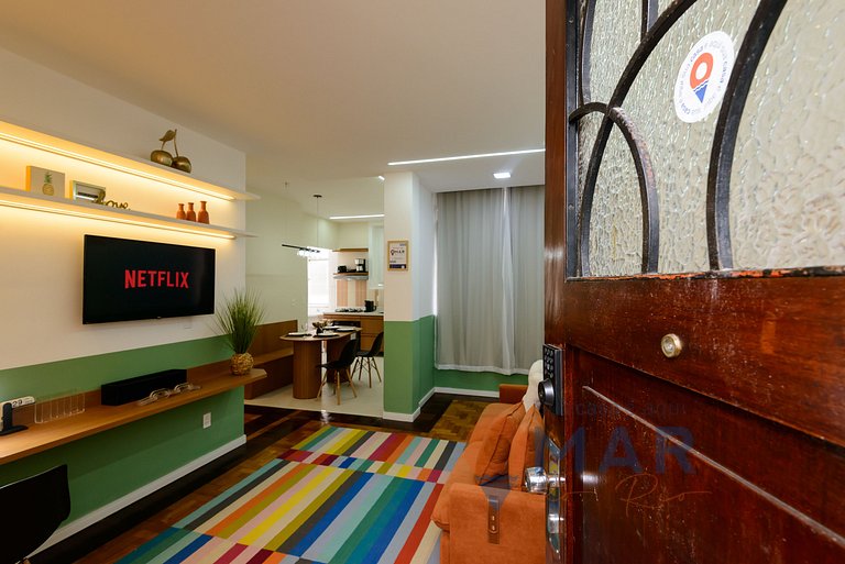 Comfort 4 min from Copacabana Beach | MVC116/204