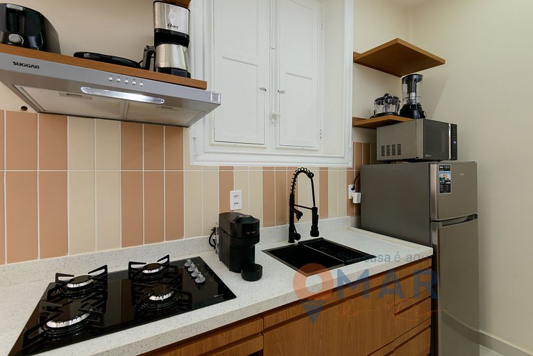 Conforto a 4 min da Praia de Copacabana|MVC116/204